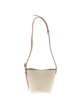 Louis Vuitton LV Romance All in BB Handbag White Brown Leather
